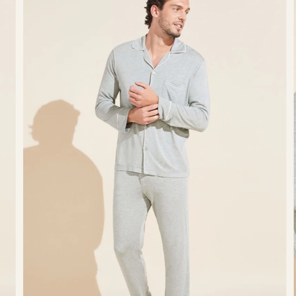 NWT Eberjay William TENCEL Modal Long PJ Set